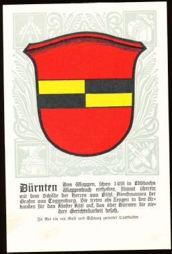 Wappen von/Blason de Dürnten
