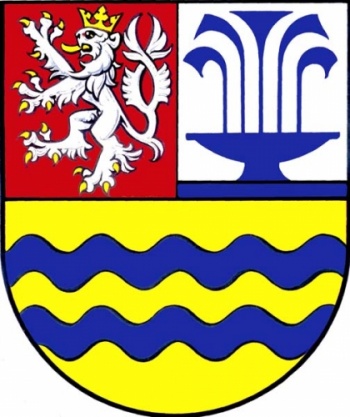 Arms (crest) of Lázně Toušeň