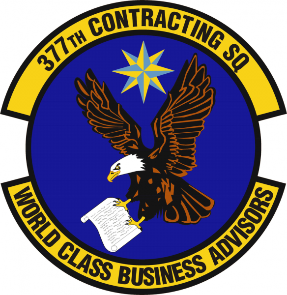 File:377th Contracting Squadron, US Air Force.png