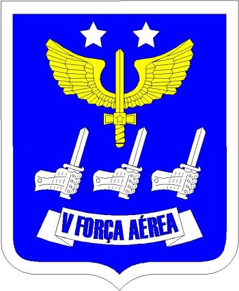 Coat of arms (crest) of V Air Force, Brazilian Air Force