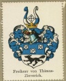 Wappen Freiherr von Thimus-Zieverich nr. 371 Freiherr von Thimus-Zieverich