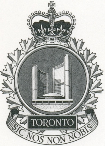 Coat of arms (crest) of the Canadian Forces Base Toronto, Canada