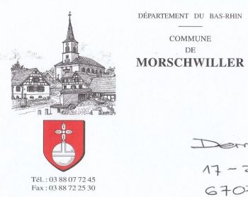 Blason de Morschwiller/Coat of arms (crest) of {{PAGENAME