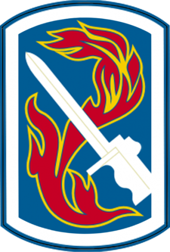 Coat of arms (crest) of 198th Infantry Brigade, US Army