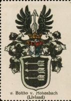 Wappen von Boltho von Hohenbach