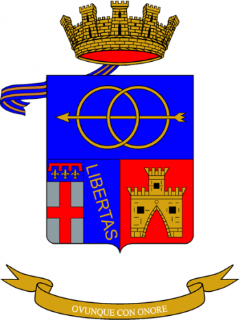 Coat of arms (crest) of the 6th Transport Regiment, Italian Army