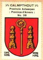 Wapen van Kalmthout/Arms (crest) of Kalmthout