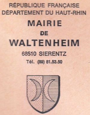 Blason de Waltenheim