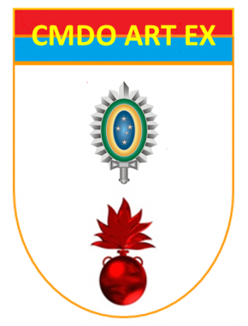 Coat of arms (crest) of the Army Artillery Command, Brazilian Army