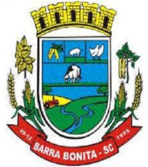Brasão de Barra Bonita (Santa Catarina)/Arms (crest) of Barra Bonita (Santa Catarina)