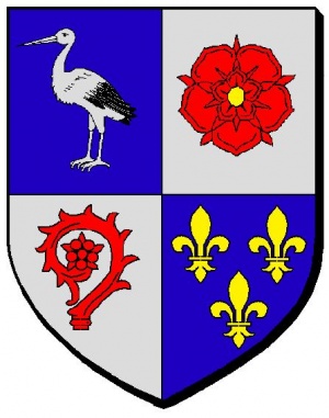 Blason de Cigogné/Arms (crest) of Cigogné