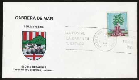 Escudo de Cabrera de Mar/Arms (crest) of Cabrera de Mar