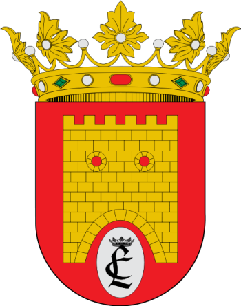 Escudo de Langa del Castillo/Arms (crest) of Langa del Castillo
