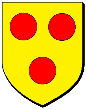 Blason de Courtenay (Loiret)/Arms (crest) of Courtenay (Loiret)