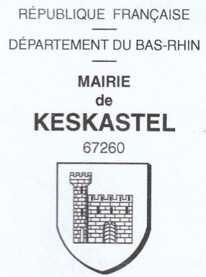 Blason de Keskastel/Coat of arms (crest) of {{PAGENAME