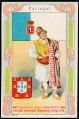 Arms, Flags and Folk Costume trade card Hauswaldt Kaffee