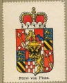 Wappen Fürst von Pless nr. 870 Fürst von Pless