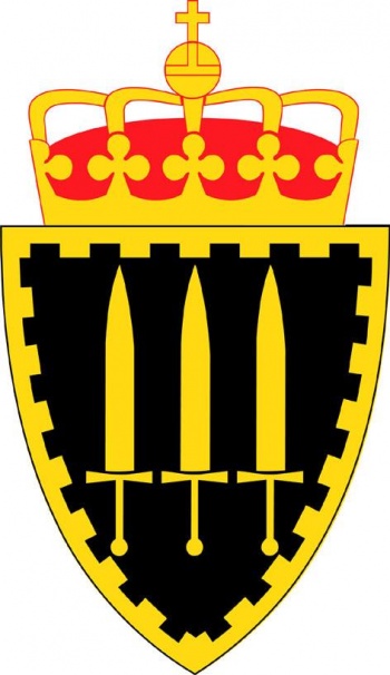 Coat of arms (crest) of the Akershus School Center, Norwegian Army