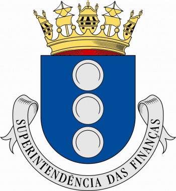 Coat of arms (crest) of Superintendenture of Finances, Portuguese Navy