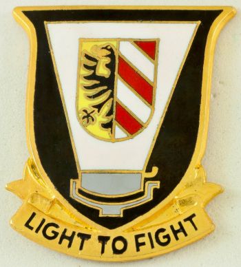 Coat of arms (crest) of the 516th Field Artillery Searchlight Battery, US Army