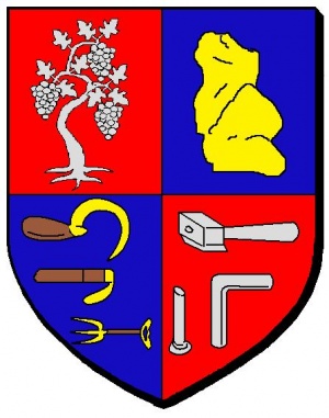 Blason de Couzon-au-Mont-d'Or/Arms (crest) of Couzon-au-Mont-d'Or