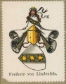 Wappen Freiherr von Lindefels nr. 410 Freiherr von Lindefels