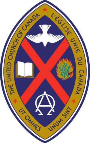 Arms of United Church of Canada, L'Église Unie du Canada