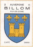 Blason de Billom/Arms (crest) of Billom