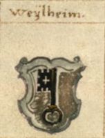 Wappen von Weilheim an der Teck/Arms (crest) of Weilheim an der Teck