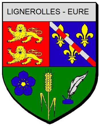 Blason de Lignerolles (Eure)/Arms (crest) of Lignerolles (Eure)