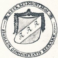 Wapen van Reek/Arms (crest) of Reek