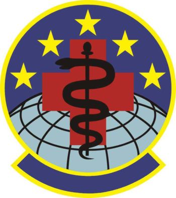 Coat of arms (crest) of the 18th Healthcare Operations Squadron, US Air Force