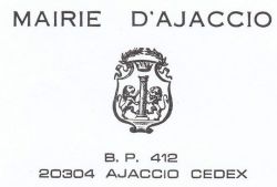 Blason de Ajaccio/Arms of Ajaccio