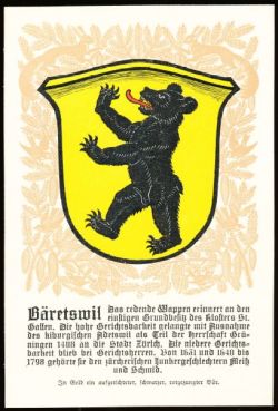 Wappen von/Blason de Bäretswil