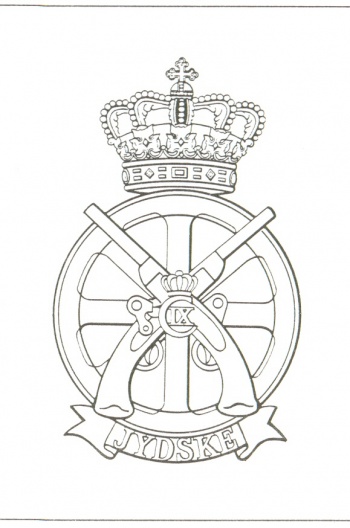 Coat of arms (crest) of the The Jutland Train Regiment, Danish Army