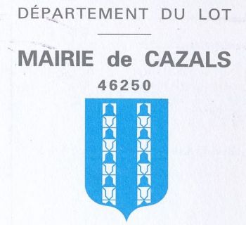 Blason de Cazals (Lot)/Coat of arms (crest) of {{PAGENAME