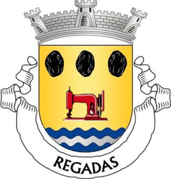 Brasão de Regadas/Arms (crest) of Regadas
