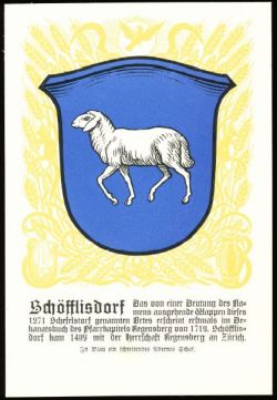 Wappen von/Blason de Schöfflisdorf