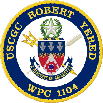 Coat of arms (crest) of the USCGC Robert Yered (WPC-1104)