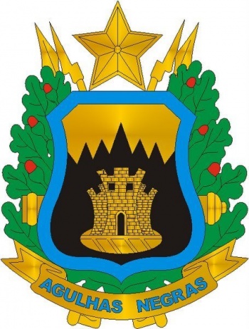 Coat of arms (crest) of the Agulhas Negras Military Academy, Brazilian Army