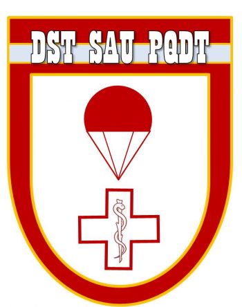 Coat of arms (crest) of the Parachute Medical Detachment, Brazilian Army