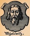 Wappen von Myslowitz/ Arms of Myslowitz