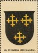 Wappen de Croisilles