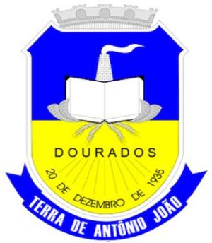 Brasão de Dourados/Arms (crest) of Dourados