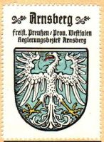 Wappen von Arnsberg/Arms (crest) of Arnsberg