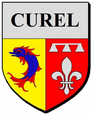 Blason de Curel (Alpes-de-Haute-Provence)/Arms (crest) of Curel (Alpes-de-Haute-Provence)