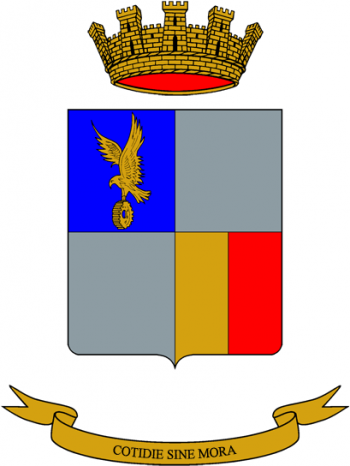 Coat of arms (crest) of the 3rd Army Aviation Support Regiment Aquila, Italian Army