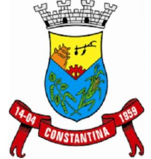 Brasão de Constantina (Rio Grande do Sul)/Arms (crest) of Constantina (Rio Grande do Sul)