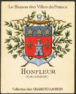 Blason de Honfleur (Calvados)/Coat of arms (crest) of {{PAGENAME
