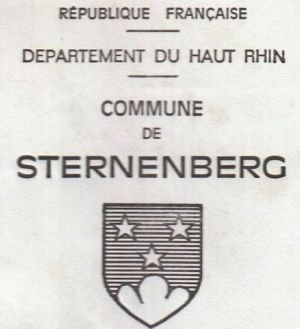 Blason de Sternenberg (Haut-Rhin)